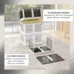 Sulankstoma laikymo dėžė su ratukais