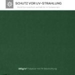 Vandeniui atsparus sodo paviljono atsarginis stogas 3x3 m