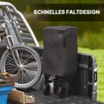 Dviaukštis sulankstomas transportavimo vežimėlis – 200 kg keliamoji galia