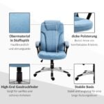 Ergonomiška biuro kėdė su aukščio reguliavimu ir supimo funkcija