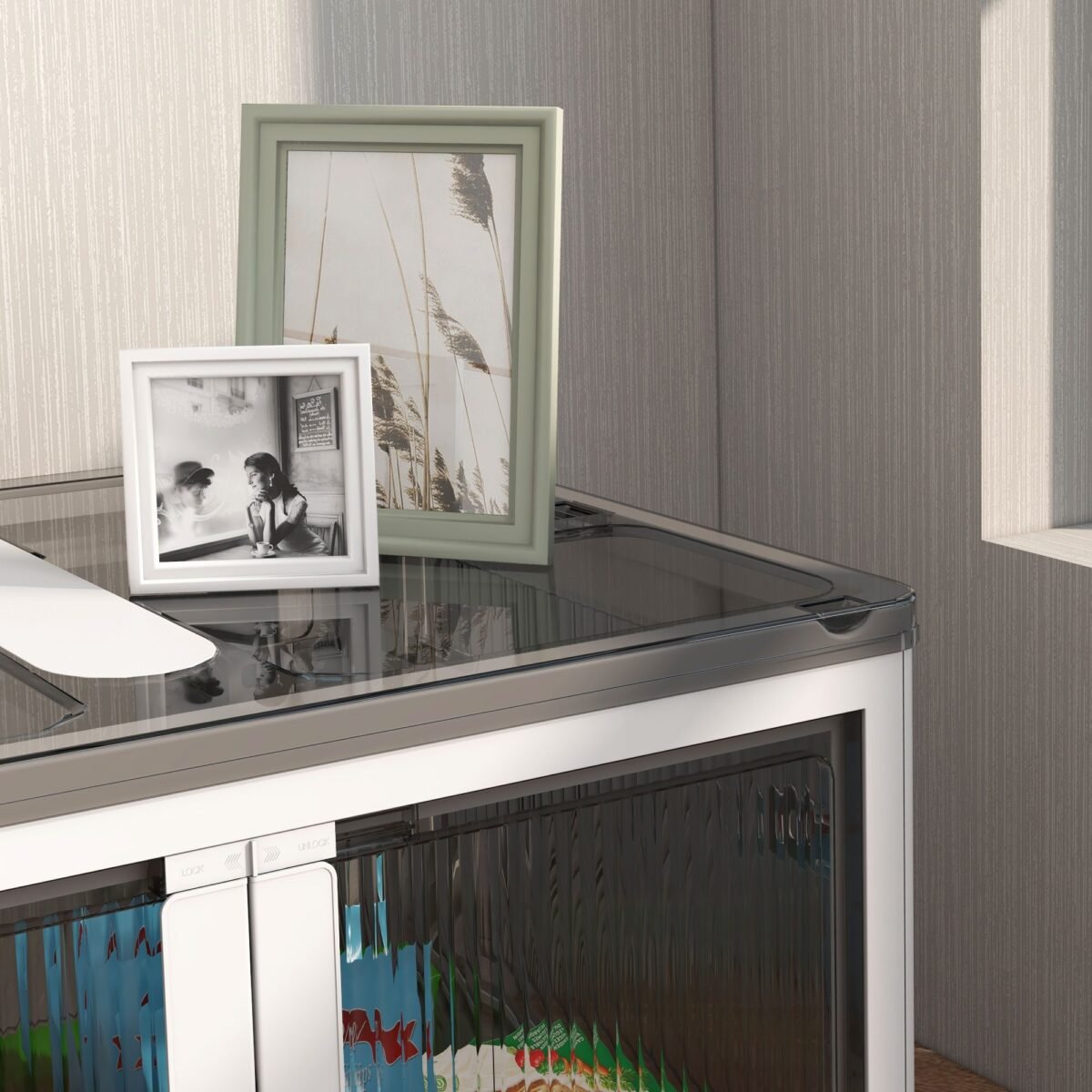 Sulankstoma laikymo dėžė su ratukais