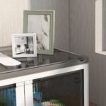 Sulankstoma laikymo dėžė su ratukais