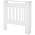 Radiatoriaus uždanga su viršutine lentyna 78 cm pločio