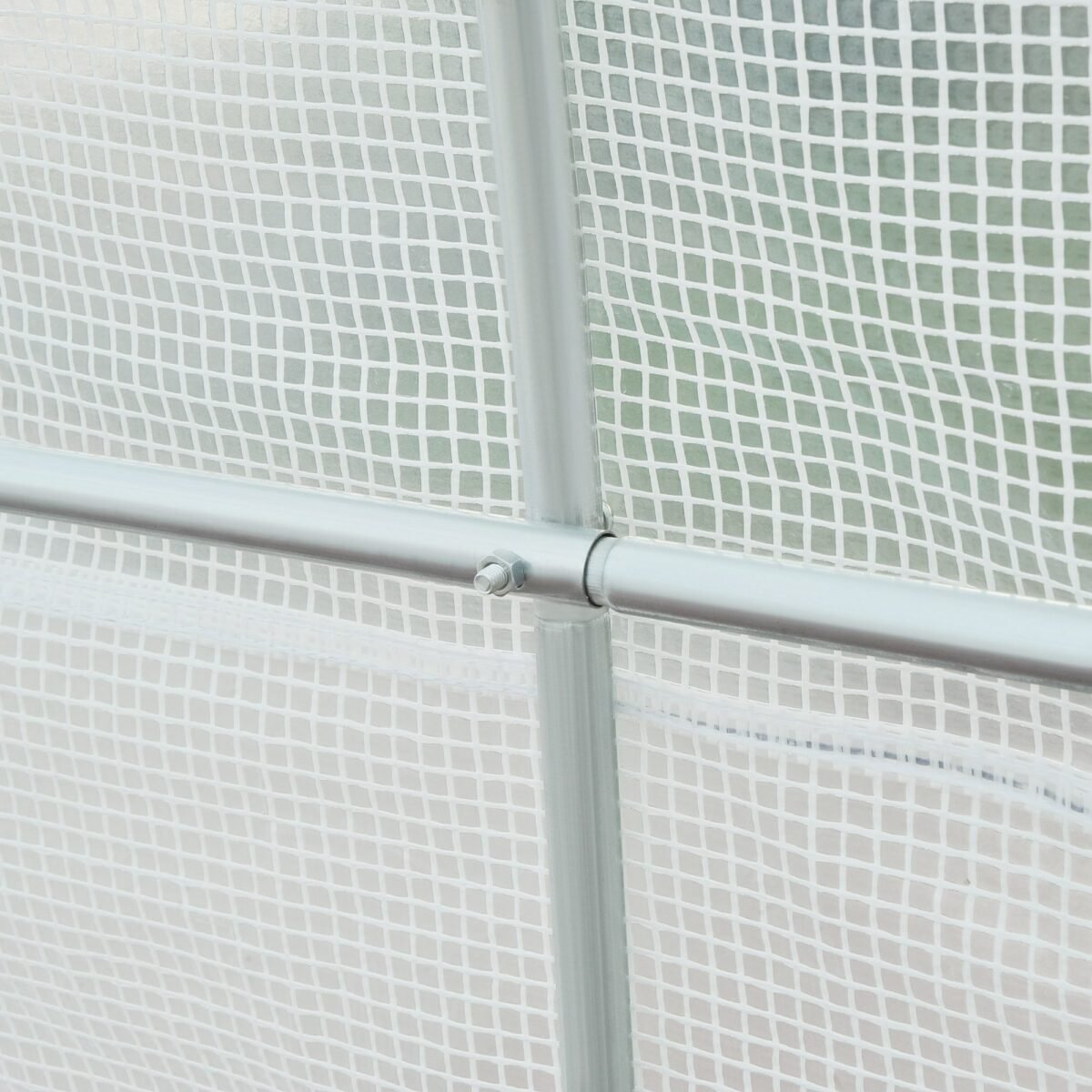 Praeinamas šiltnamis su metaliniu rėmu 4,45 x 2 x 2 m