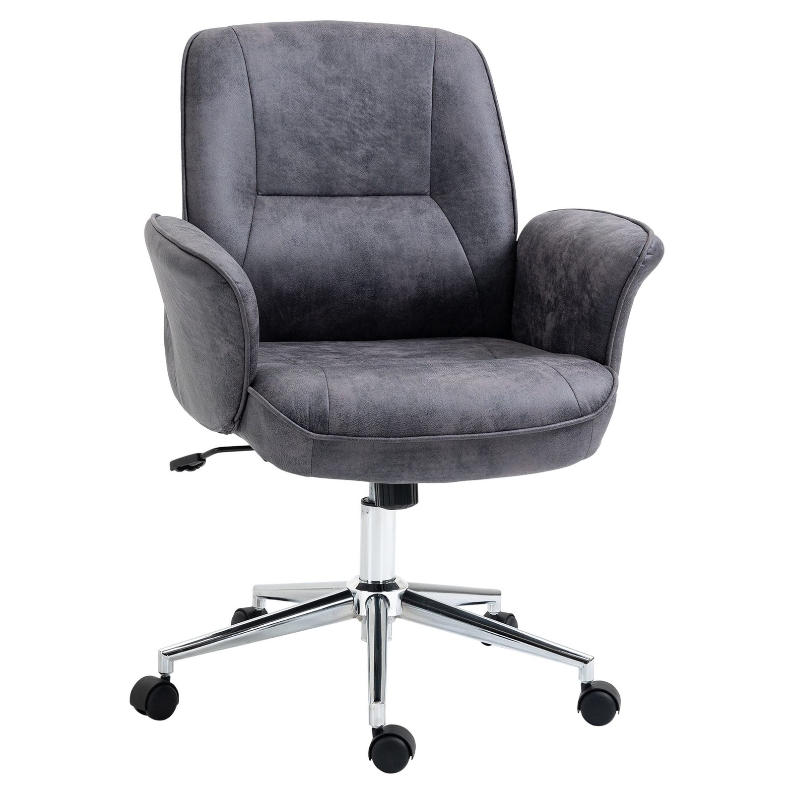 Ergonomiška biuro kėdė su reguliuojamu aukščiu ir supimo funkcija Ergonomiška biuro kėdė su reguliuojamu aukščiu ir supimo funkcija