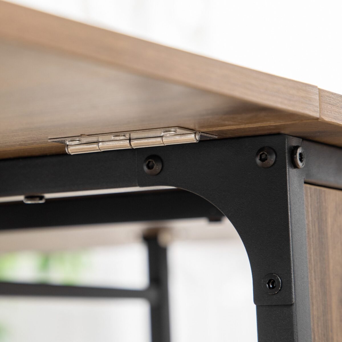 Mobilus sulankstomas valgomojo stalas su daiktadėže