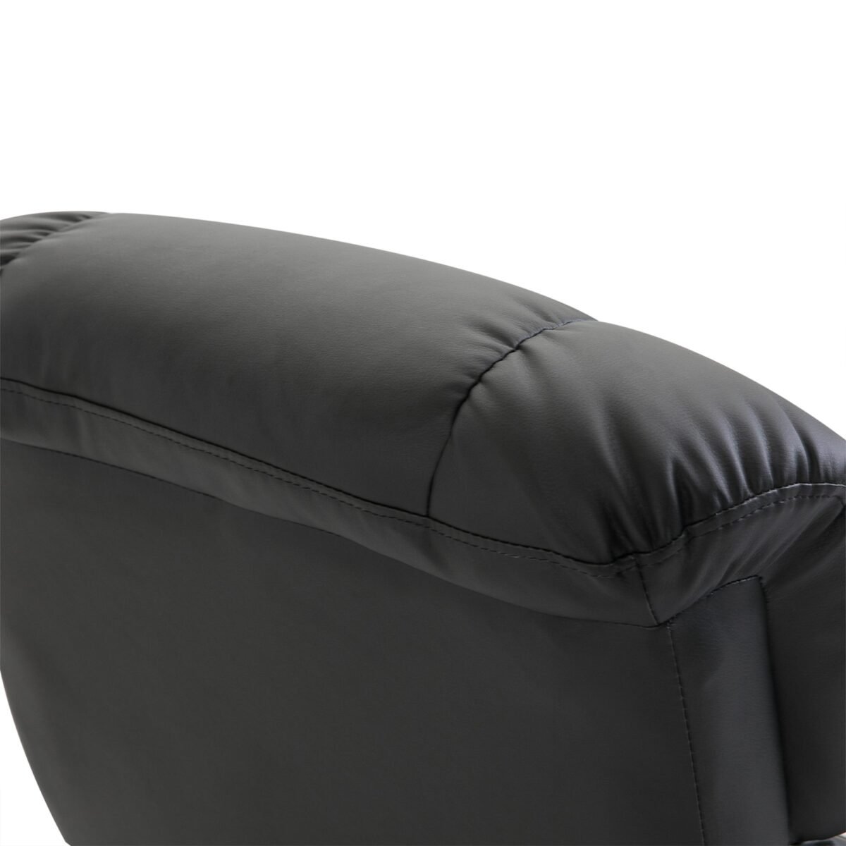 Masažinis fotelis su pakoja, 10 vibracijos taškais ir 145° reguliuojamu atlošu