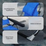 Sulankstomas gultas su reguliuojamu atlošu