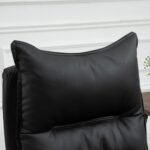 Ergonominė biuro kėdė su kojų atrama ir reguliuojamu atlošu