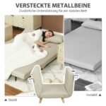 Velvetinio audinio sofa-lova su reguliuojamu atlošu ir 2 pagalvėlėmis