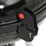 Anglinis grilis su Ø54 cm kepimo grotelėmis ir temperatūros valdymu