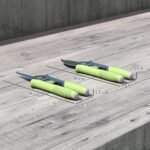 Dviejų dalių nerūdijančio plieno sodo genėjimo žirklių rinkinys