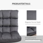 Daugiafunkcinė grindinė sofa su 13 padėčių atlošu