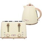 2-in-1 Skrudintuvo ir virdulio komplektas su korio raštu