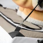 Sulankstomas gyvūnų vežimėlis su nuimamu krepšiu