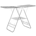 Sulankstoma skalbinių džiovykla su teleskopiniais strypais