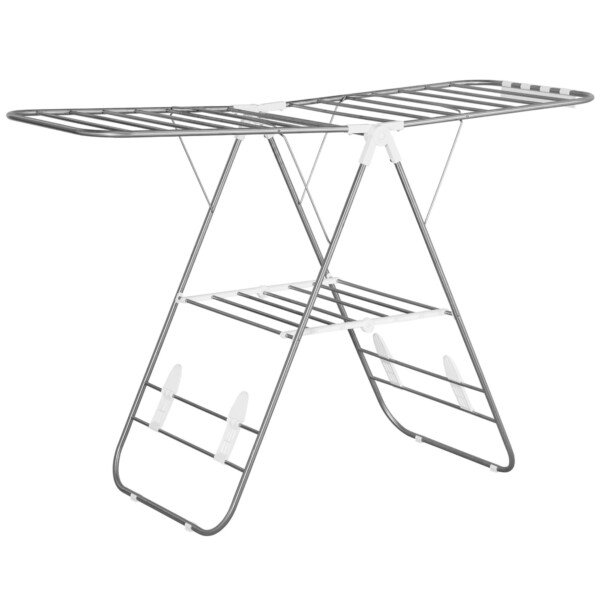 Sulankstoma skalbinių džiovykla su teleskopiniais strypais