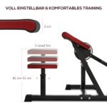 Bicepso ir tricepso treniruočių stotelė su 5 sėdynės ir 25 kampo nustatymais