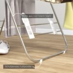 Lauko ir vidaus skalbinių džiovykla su ištraukiamais strypais