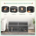 Graužikų narvas iš eglės medienos su priedais