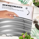 Dviejų lygių galvanizuota pakelta lysvė su atviru dugnu