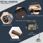 Namų steperis su LCD ekranu ir reguliuojamu hidrauliniu pasipriešinimu