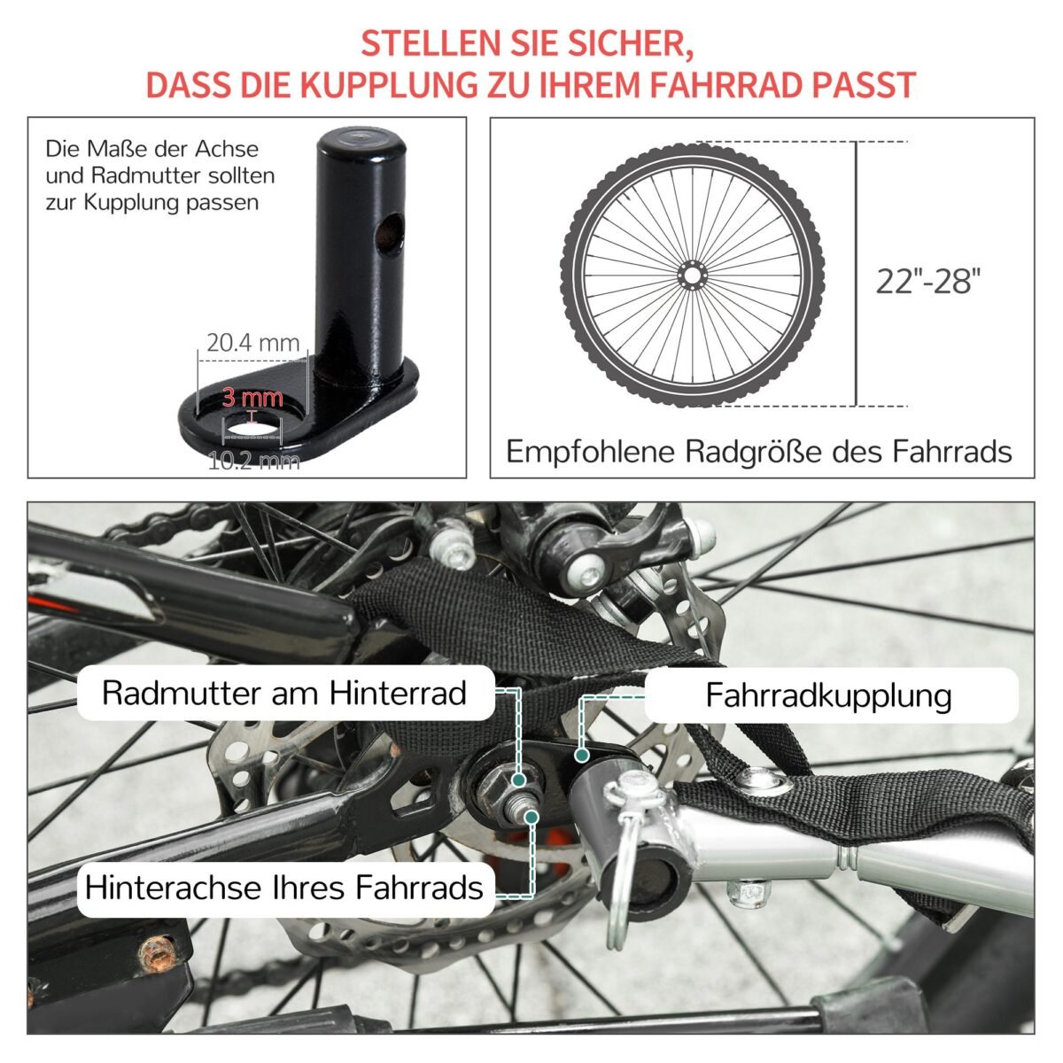 Sulankstoma krovininė dviračio priekaba 40 kg talpos