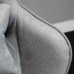 Ergonominė biuro kėdė su išskleidžiama kojų atrama ir nuimamomis galvos bei juosmens pagalvėlėmis