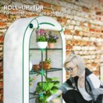 Nešiojamas 4 pakopų mini šiltnamis – 100x45x160 cm