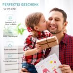 Reguliuojamo aukščio vaikiškas paspirtukas su 12 colių pripučiamomis padangomis