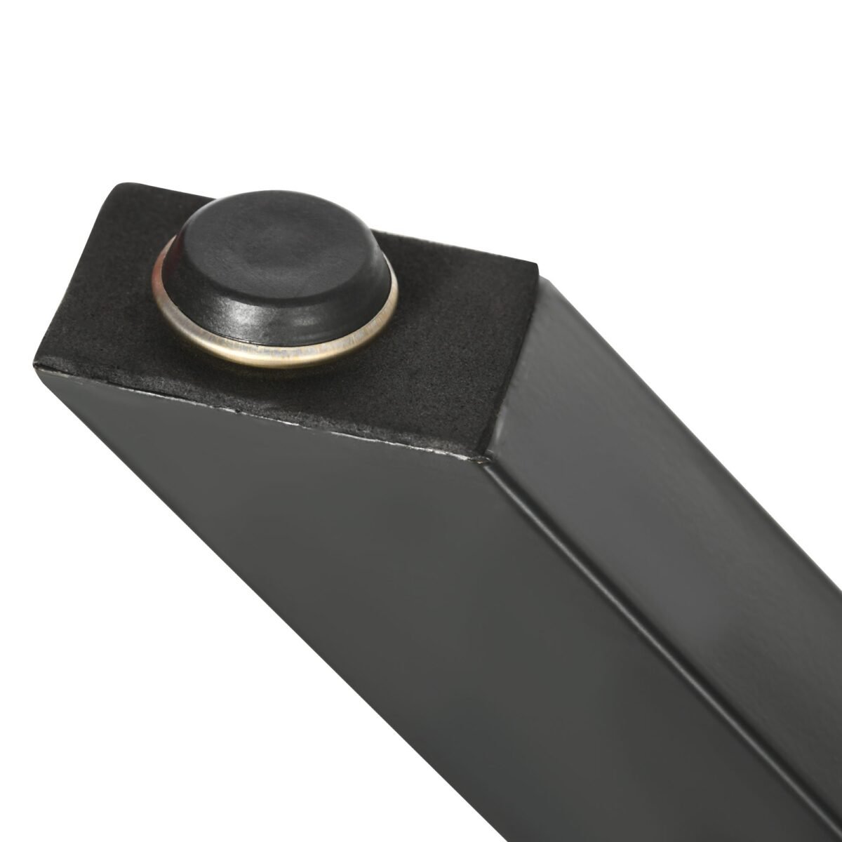 Dvi plieninės X formos stalo kojos 72 cm