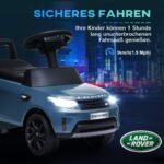 Licencijuotas Land Rover 6V vaikų elektromobilis su važiavimo ir stūmimo režimu