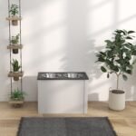 Pakelta šėrimo stotelė dideliems šunims su daiktadėže