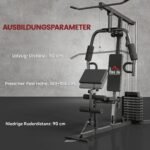 Daugiafunkcinė jėgos stotis su 45 kg svorio bloku