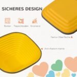 Balansavimo akmenys vaikams – 11 dalių, su neslystančiu paviršiumi