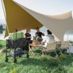 Dviaukštis sulankstomas transportavimo vežimėlis – 200 kg keliamoji galia
