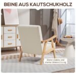 Aksominė fotelė su putų užpildu ir kaučiukmedžio rėmu