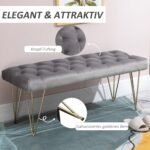 Aksominis minkštasuolis su dekoratyvinėmis sagomis