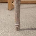 Minkšta banketė su liną imituojančiu audiniu ir medžio masyvo rėmu