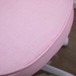 Reguliuojamo aukščio jaunuolio kėdė su širdies formos atlošu