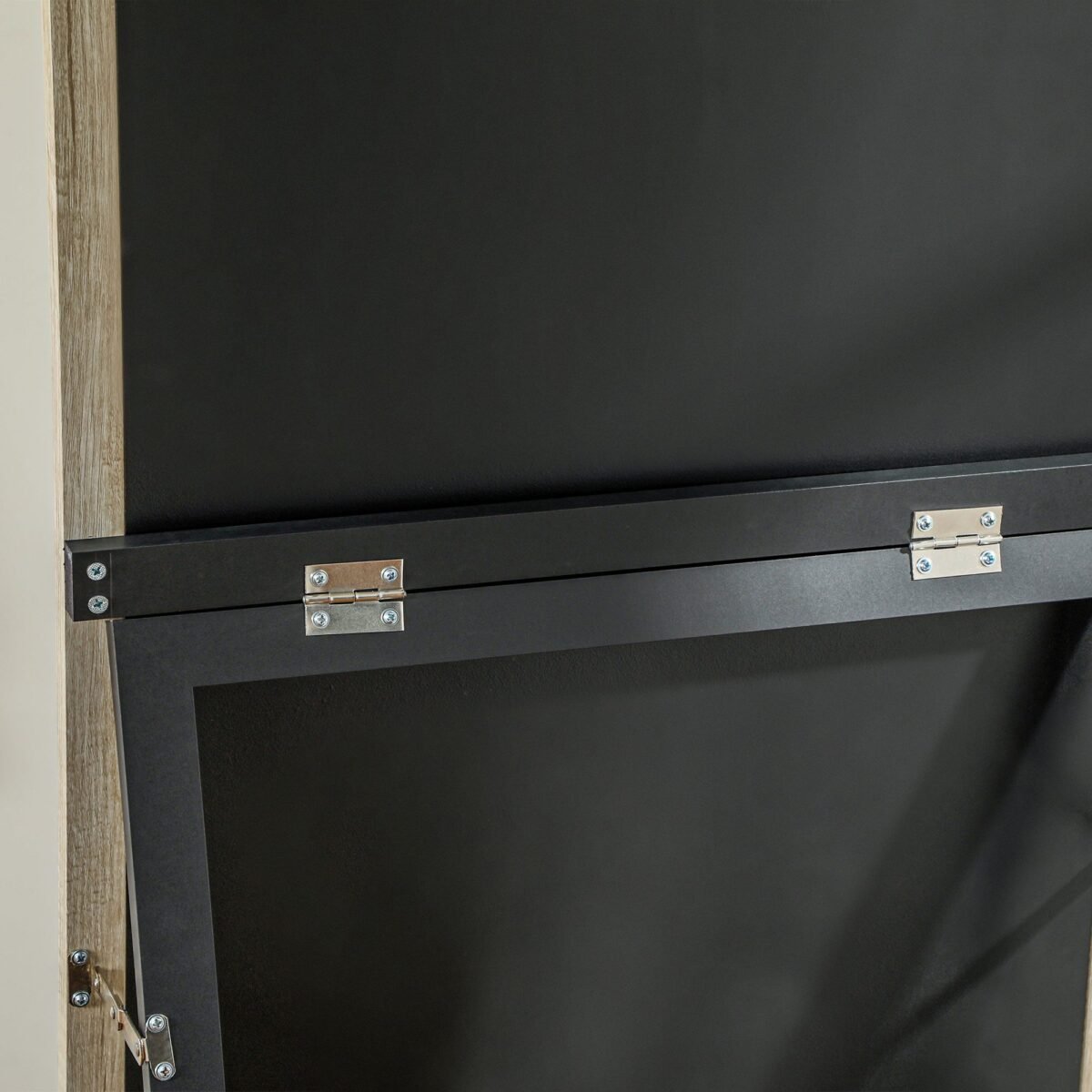 Viso kūno veidrodis su nedūžtančia plėvele ir universaliomis montavimo galimybėmis, 162,6 x 53,3 cm