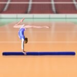 Sulankstoma balansavimo sija su neslystančia zomša