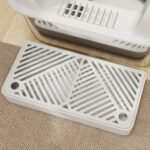 Katilų tualeto dėžė su aukštais kraštais ir laikymo vieta