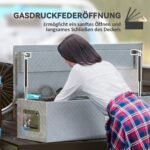 Aliuminė oro sąlygoms atspari transportavimo dėžė su užraktu