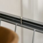 Universalus ratukinis vežimėlis su 4 ištraukiamais metaliniais krepšiais