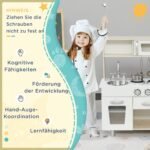 Žaidimų virtuvėlė vaikams su aksesuarais ir elektroniniu ledo aparatu