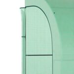 3 aukštų tinklinis šiltnamis su durimis