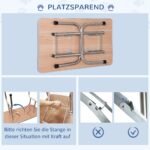 Reguliuojamo aukščio sulankstomas gyvūnų priežiūros stalas su apatiniu krepšiu