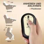 Elektrinis pakeliamasis fotelis su masažu ir šildymu