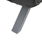 Dvivietė veliūrinė sofa-lova su reguliuojamu atlošu